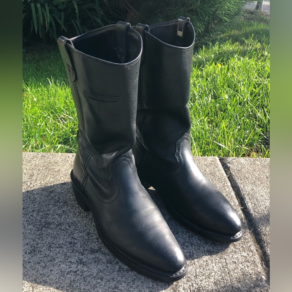 Mason Western Cowboy/work Boots 981 - 9.5